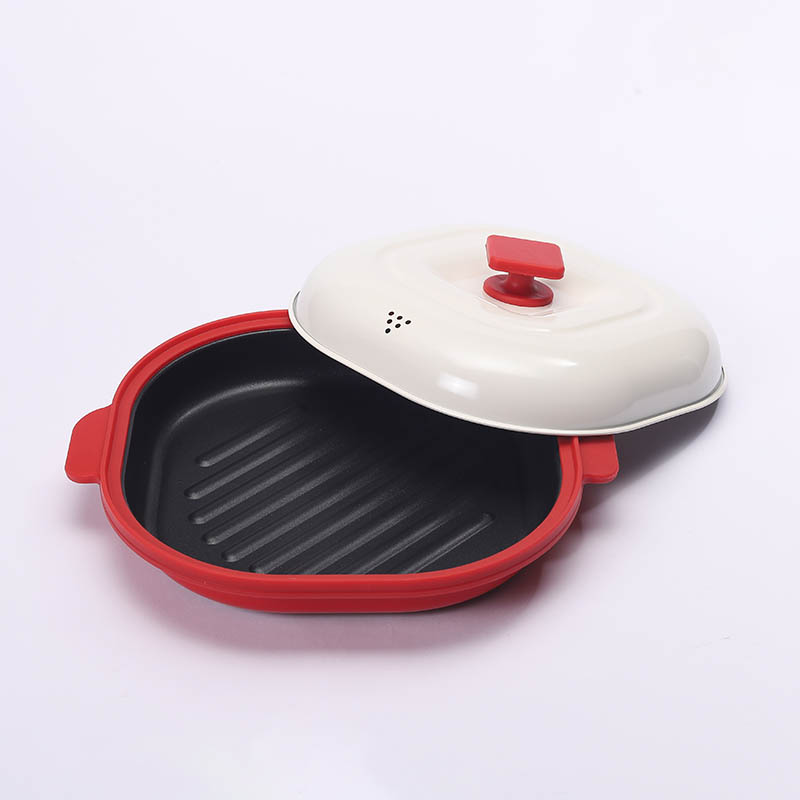 Mikrohullámú sütő többfunkciós grill steakekhez és zöldségekhez