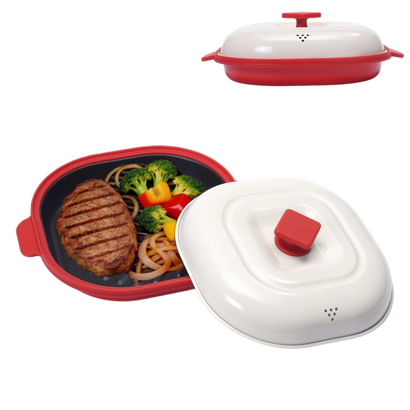 Intelligens automata gőzelszívó többfunkciós mikrohullámú grill többedényes